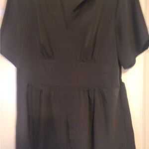 SHEIN Classic Black Curve Blouse Womens Size XL